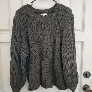 Maurices Olive Knit Sweater